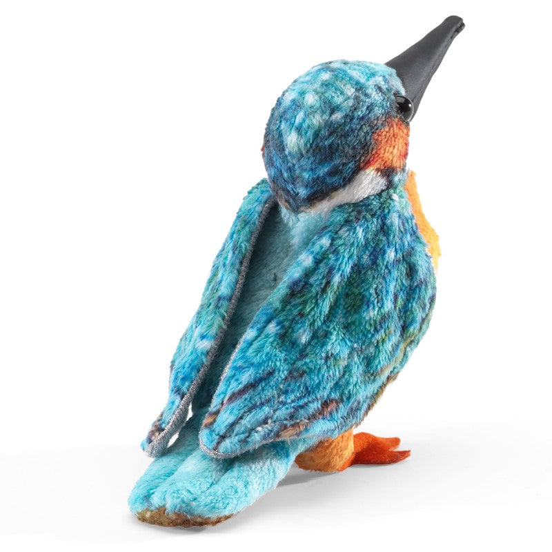 Folkmanis Finger Puppet - Mini Common Kingfisher