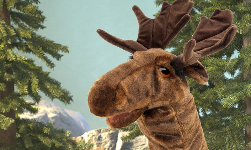 Folkmanis Stage Puppet - Moose