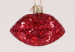 Old World Christmas Jeweled Lips Ornament