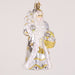 Old World Christmas Sterling Santa Ornament