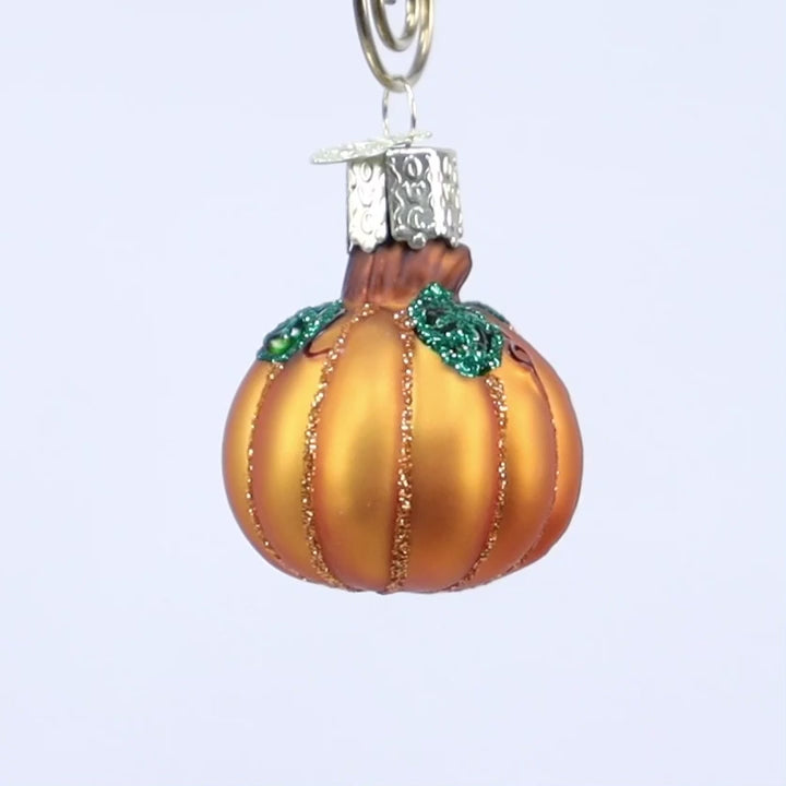 Old World Christmas Small Pumpkin Ornament