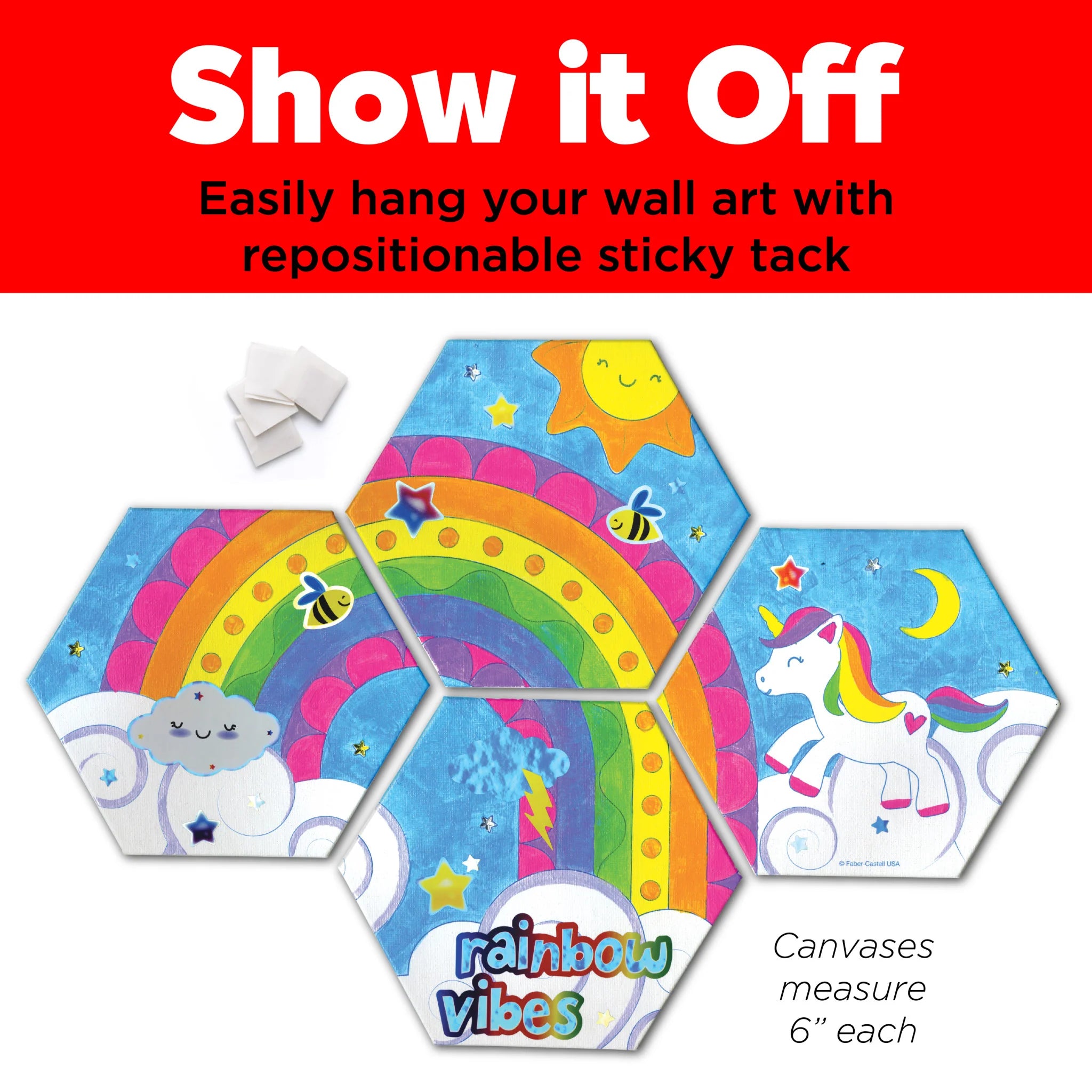 Faber-Castell Rainbow Vibes Wall Art