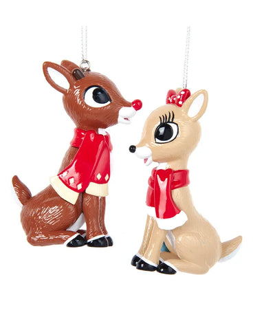 Rudolph The Red Nose Reindeer or Clarice with Scarf (Single) - Random Style