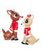 Rudolph The Red Nose Reindeer or Clarice with Scarf (Single) - Random Style