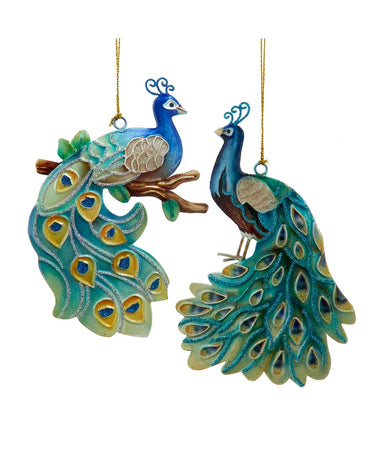 Tin Peacock Ornament (Single) - Random Style