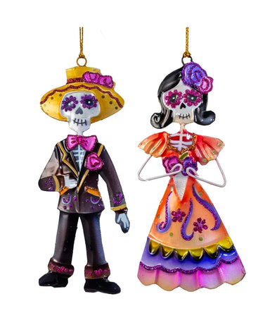 Mr. or Mrs. Day Of The Dead Ornament (Single) - Random Style