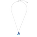 Holly Yashi Whale Tail Pendant Necklace - Shore Blue