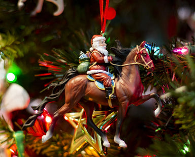 Breyer Showman Santa 2025 Santa Ornament