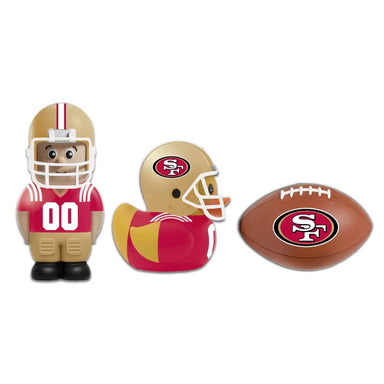 MSTR San Francisco 49ers NFL Bathletes Bath Toys