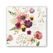 Pressed Flowers Cocktail Napkins