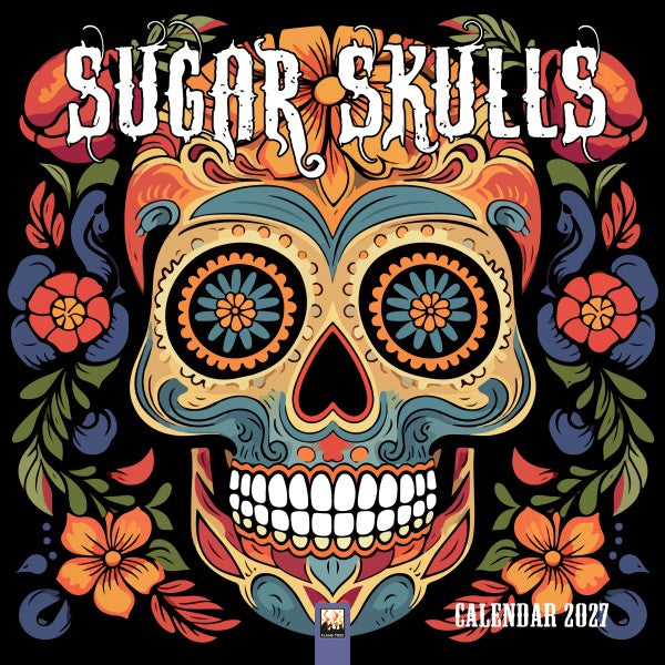 Sugar Skulls Wall Calendar 2027