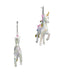 Pastel Iridescent Unicorn Ornament (Single) - Random Color