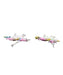 Pastel Iridescent Unicorn Ornament (Single) - Random Color