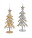 Acrylic Platinum Or Gold Tree Ornament (Single) - Random Color