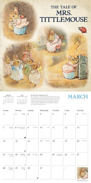 The World of Peter Rabbit 2027 Wall Calendar