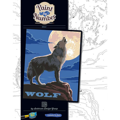 MSTR Wolf Paint-by-Number Kit