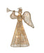 Glitter Gold Light Up Angel Tree Topper
