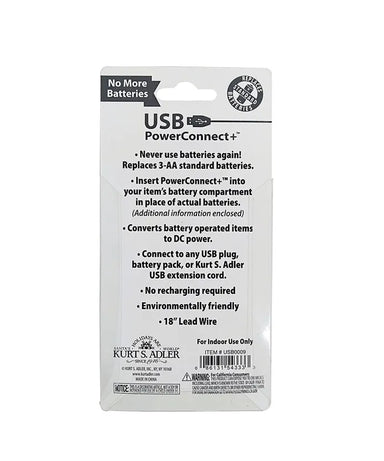 USB Power Connect 3 "AA" Battery Converter