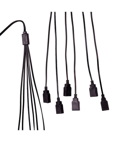 Extension Cord With 6 USB Ports - 6 Foot