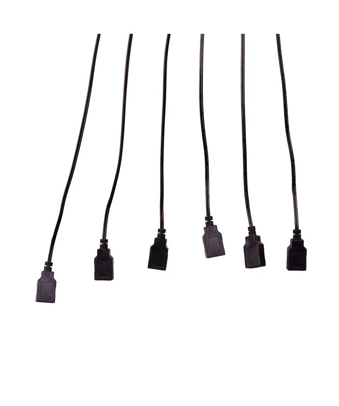 Extension Cord With 6 USB Ports - 6 Foot