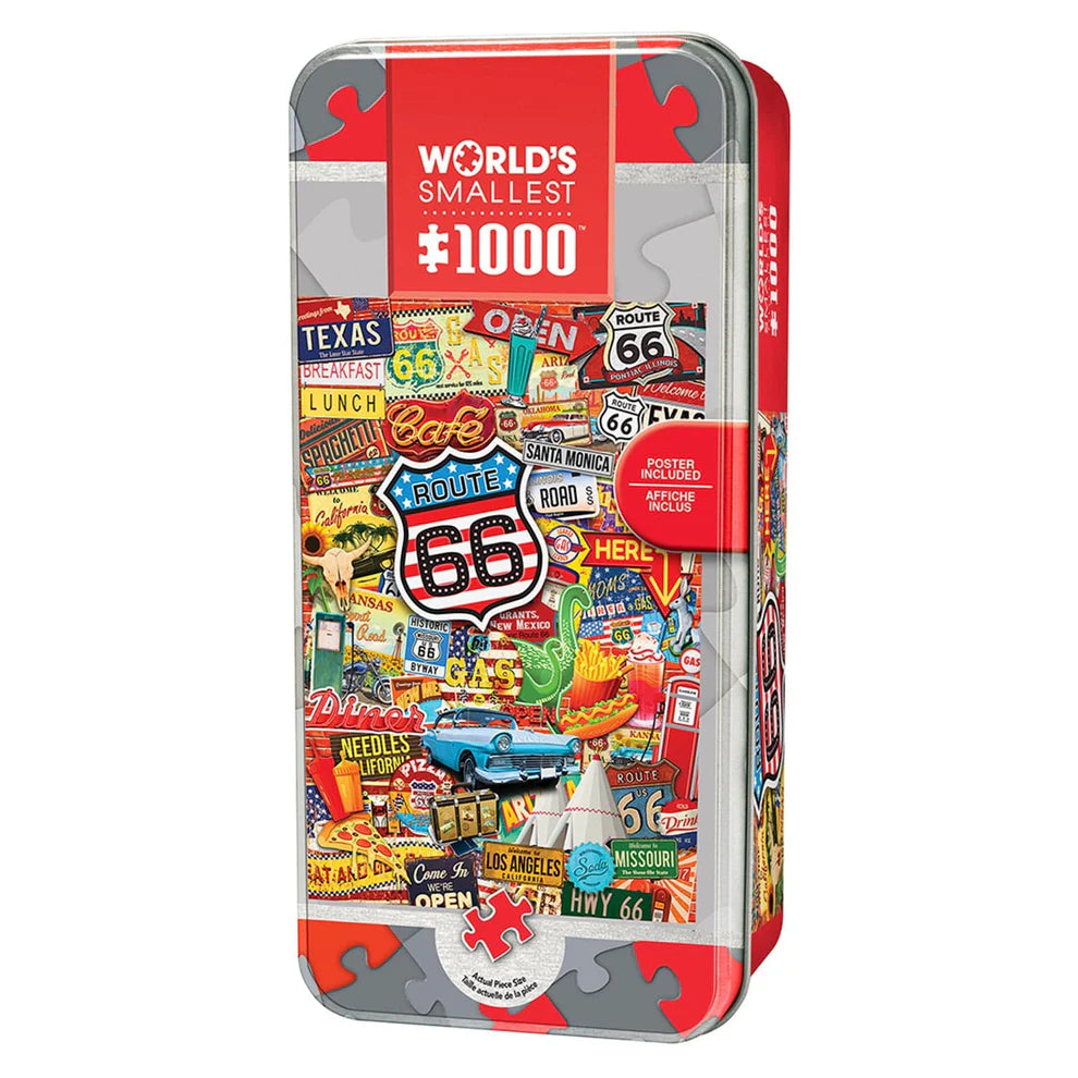 Route 66 - World's Smallest 1000 Piece Puzzle