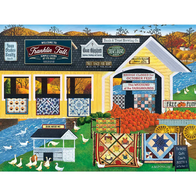 Pumpkin Detour 750 Piece Homegrown Puzzle