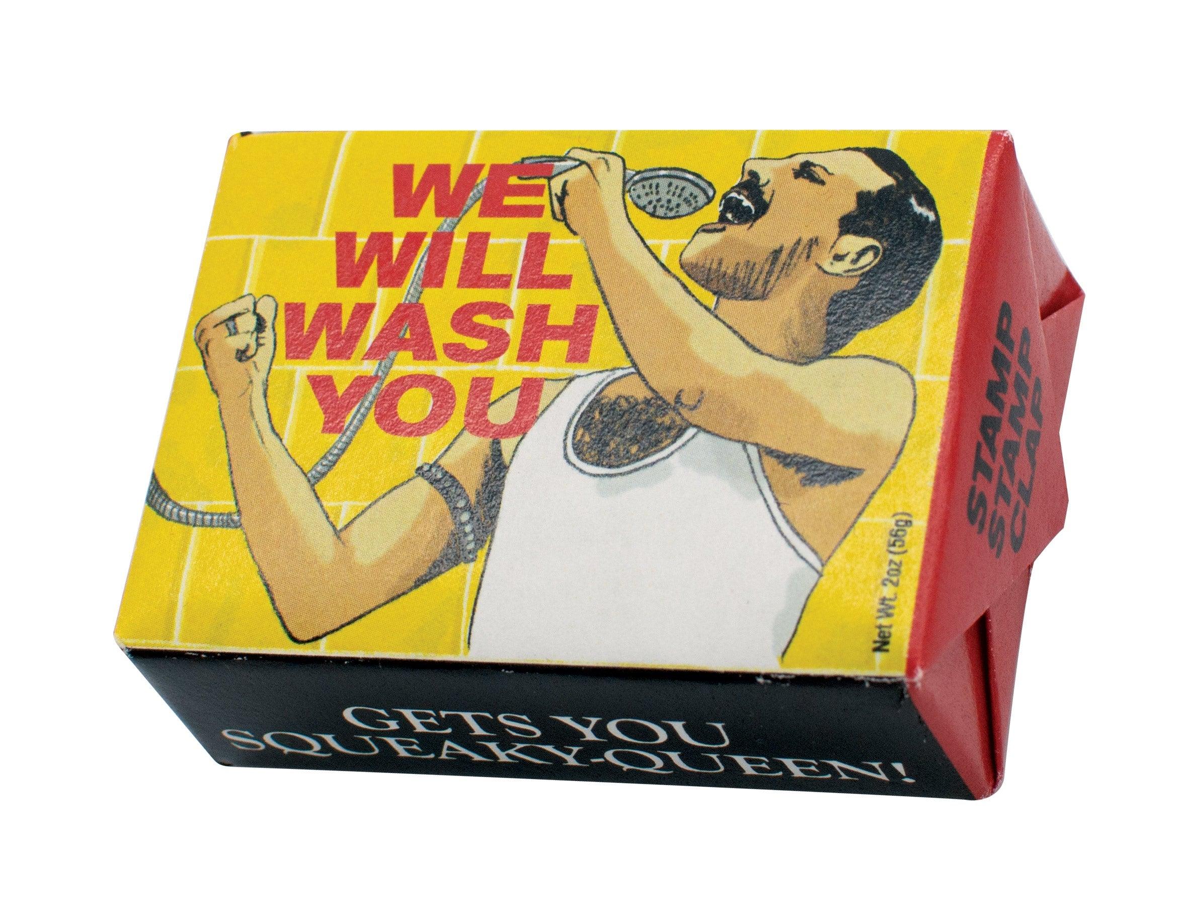 We Will Wash You - Gets you Squeaky-Queen! 2oz Bar Soap