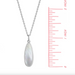 Boma Alina Mother of Pearl Drop Bezel Necklace