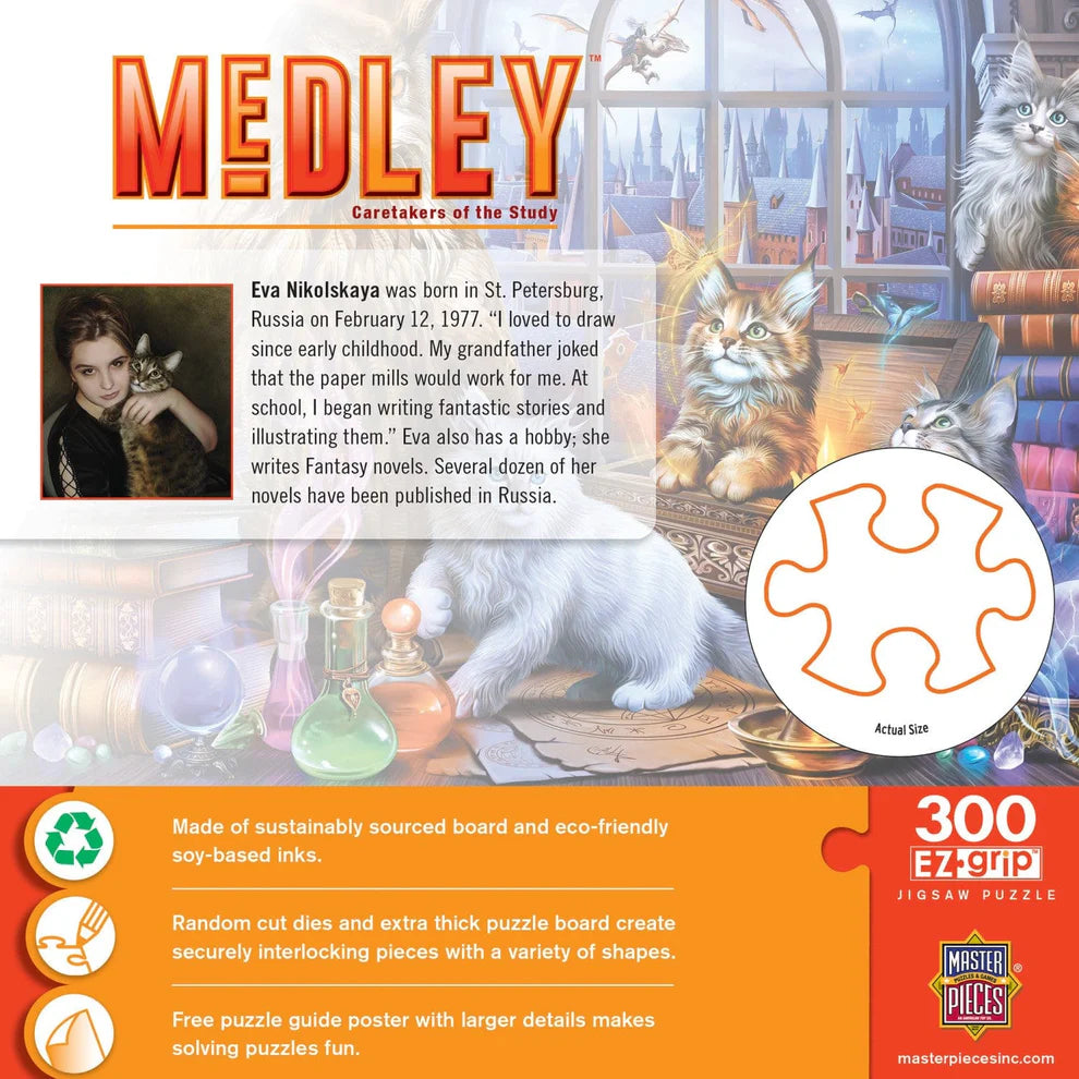 Caretakers of The Study 300 Piece Medley Puzzle