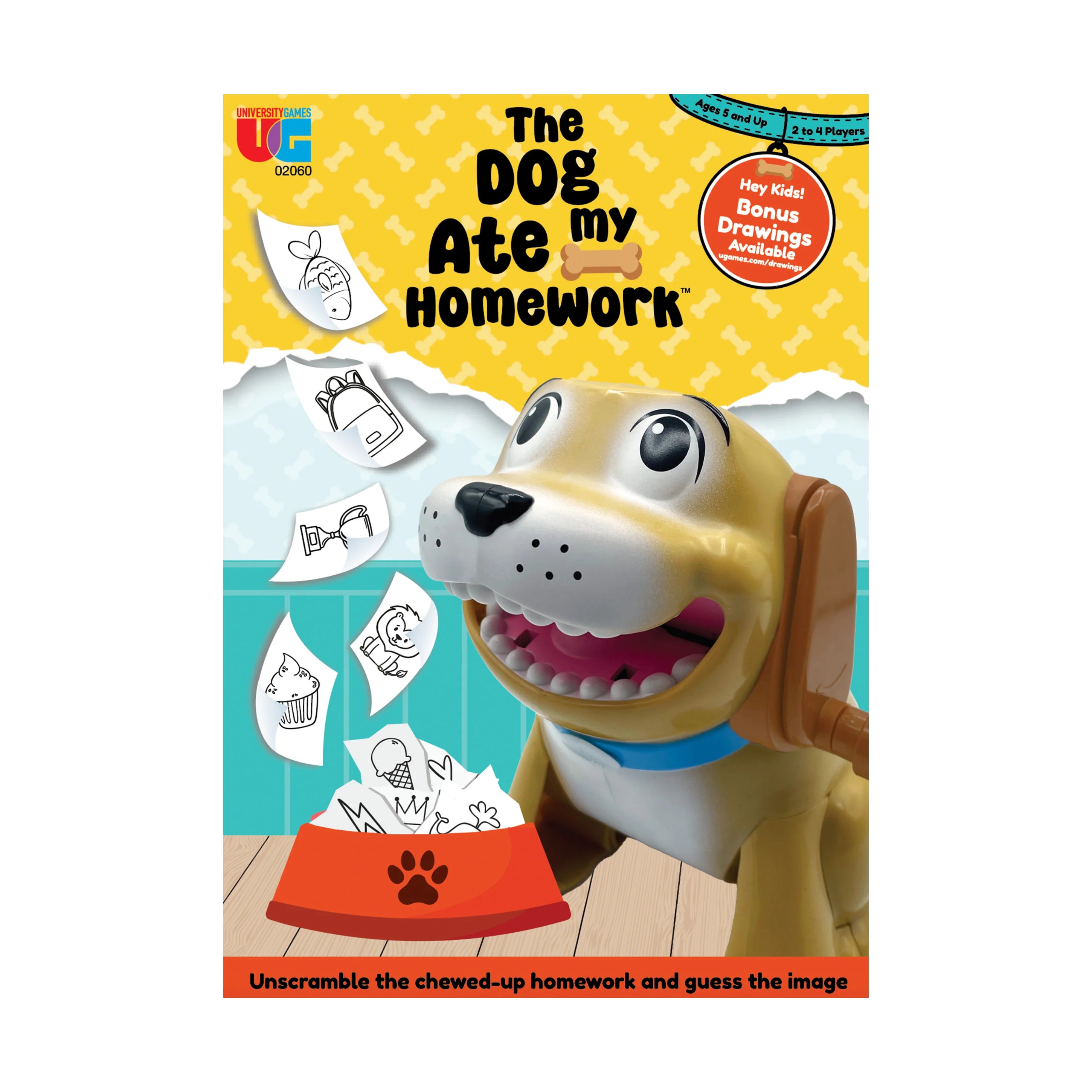 UNIVG The Dog Ate My Homework Game