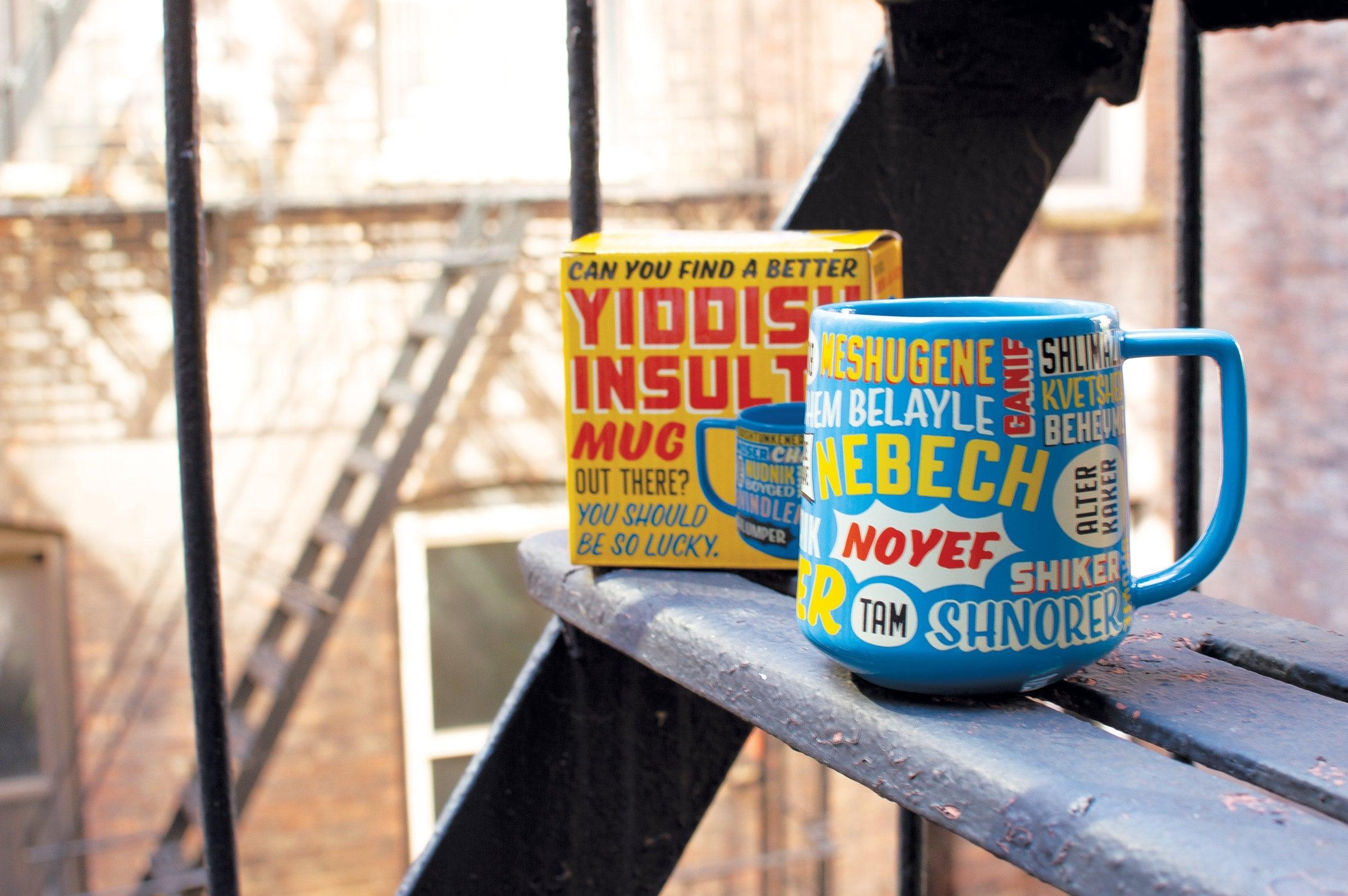 Yiddish Insults Mug