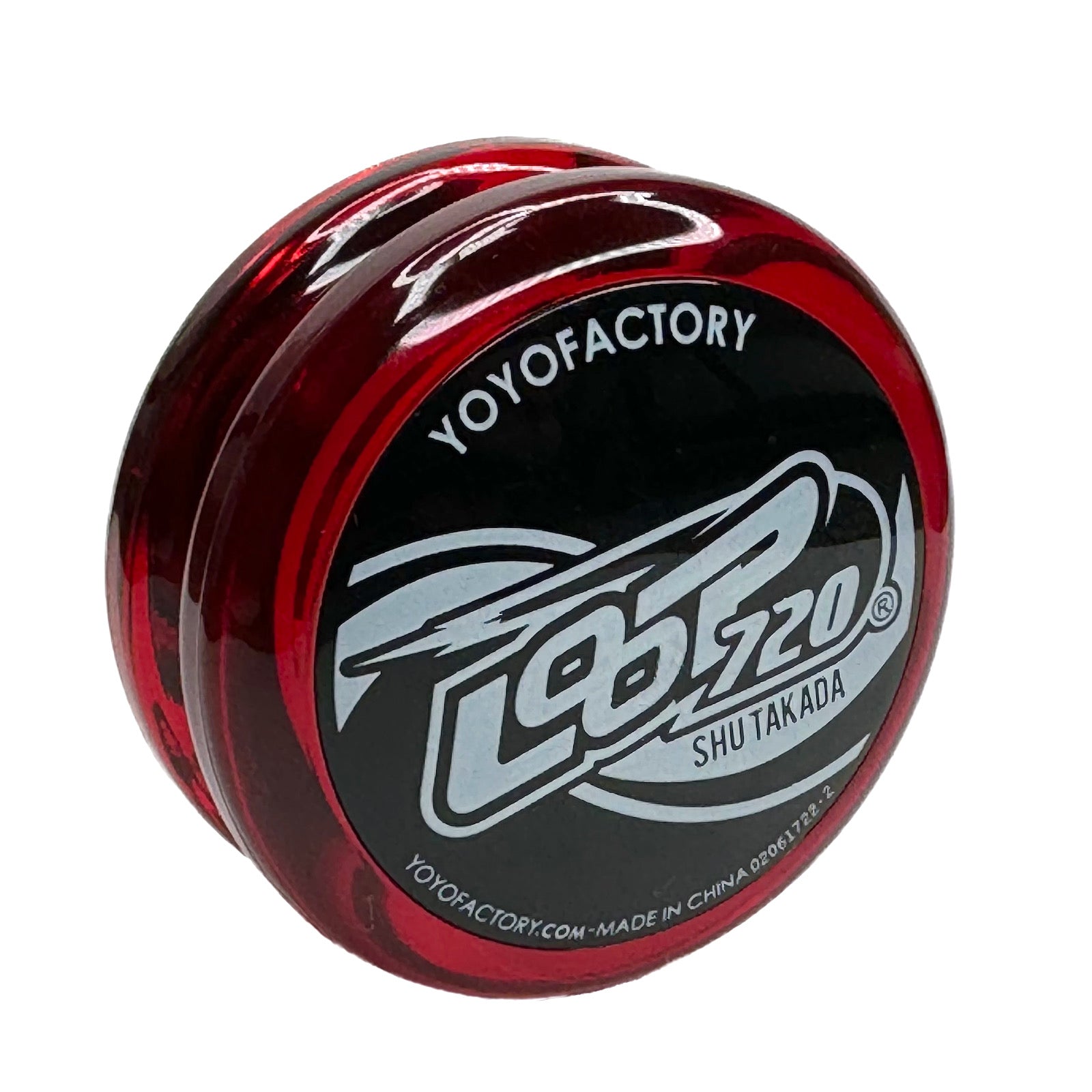 YoYoFactory Loop 720 Red with Black Caps   3243527.4