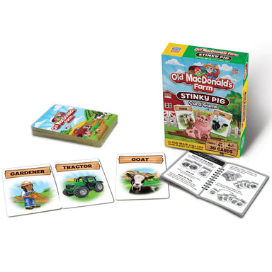 Old MacDonalds Farm Stinky Pig Card Game