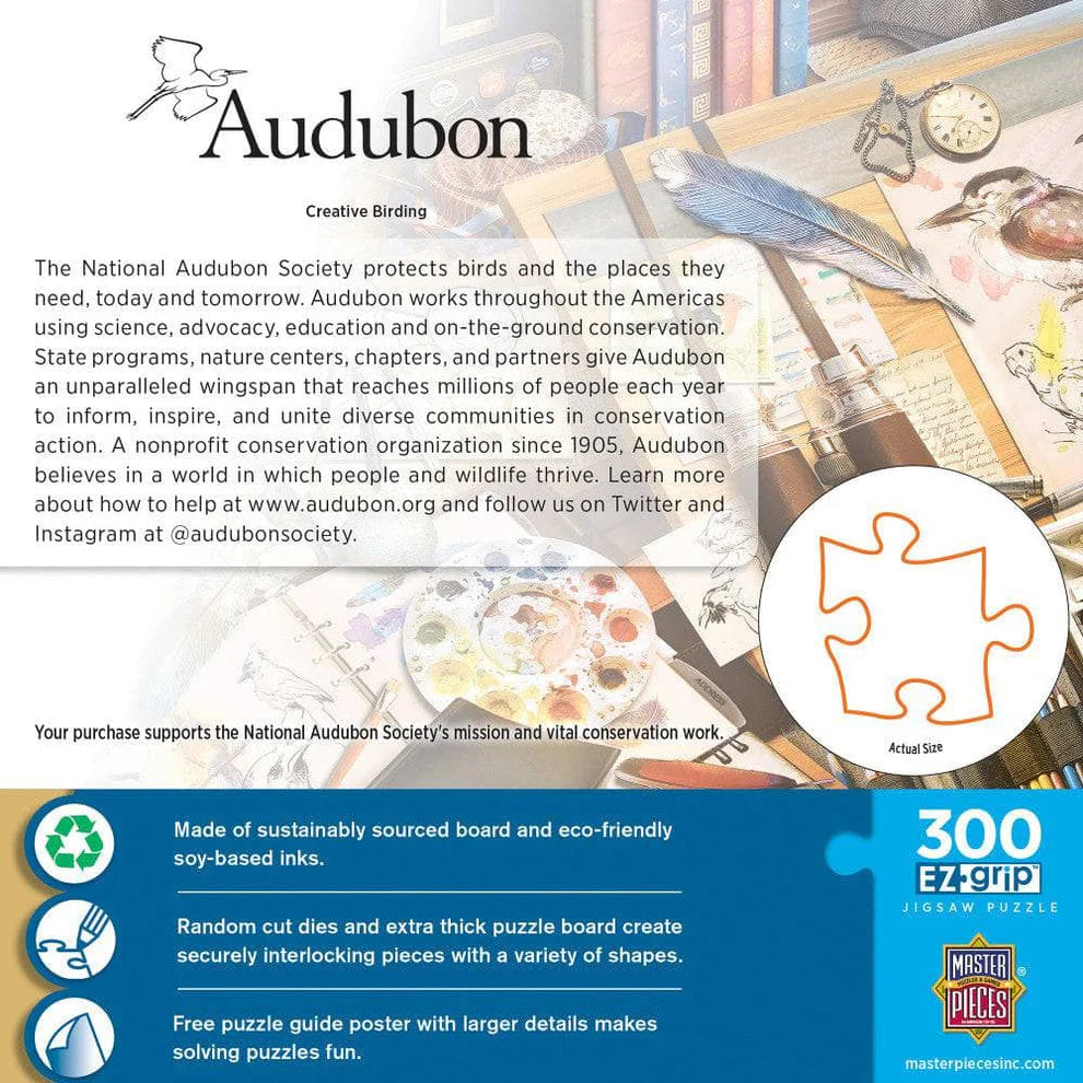 Creative Birding 300 Piece Audubon EZ Grip Puzzle