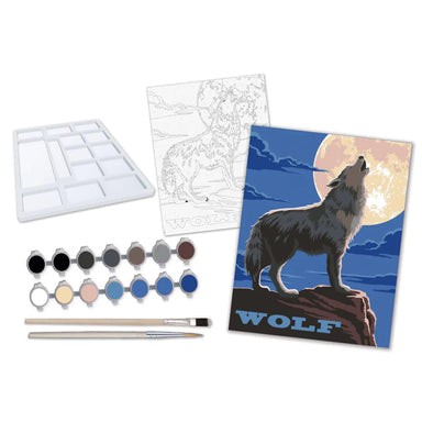 MSTR Wolf Paint-by-Number Kit