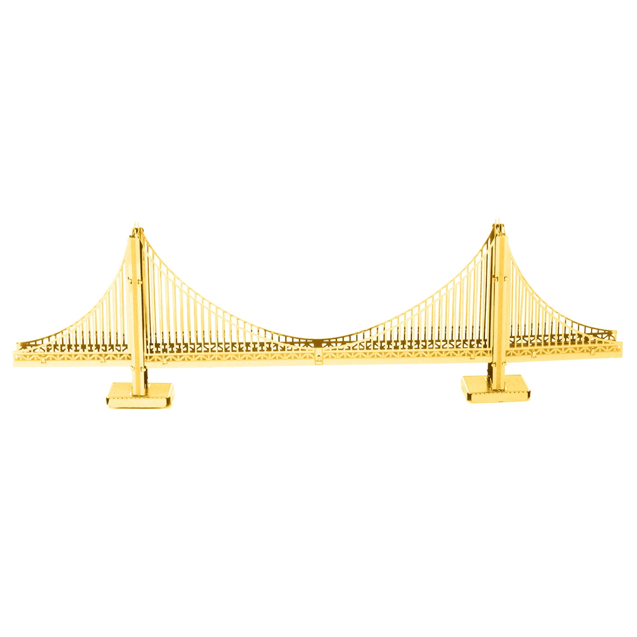 Metal Earth - Gold San Francisco Golden Gate Bridge    