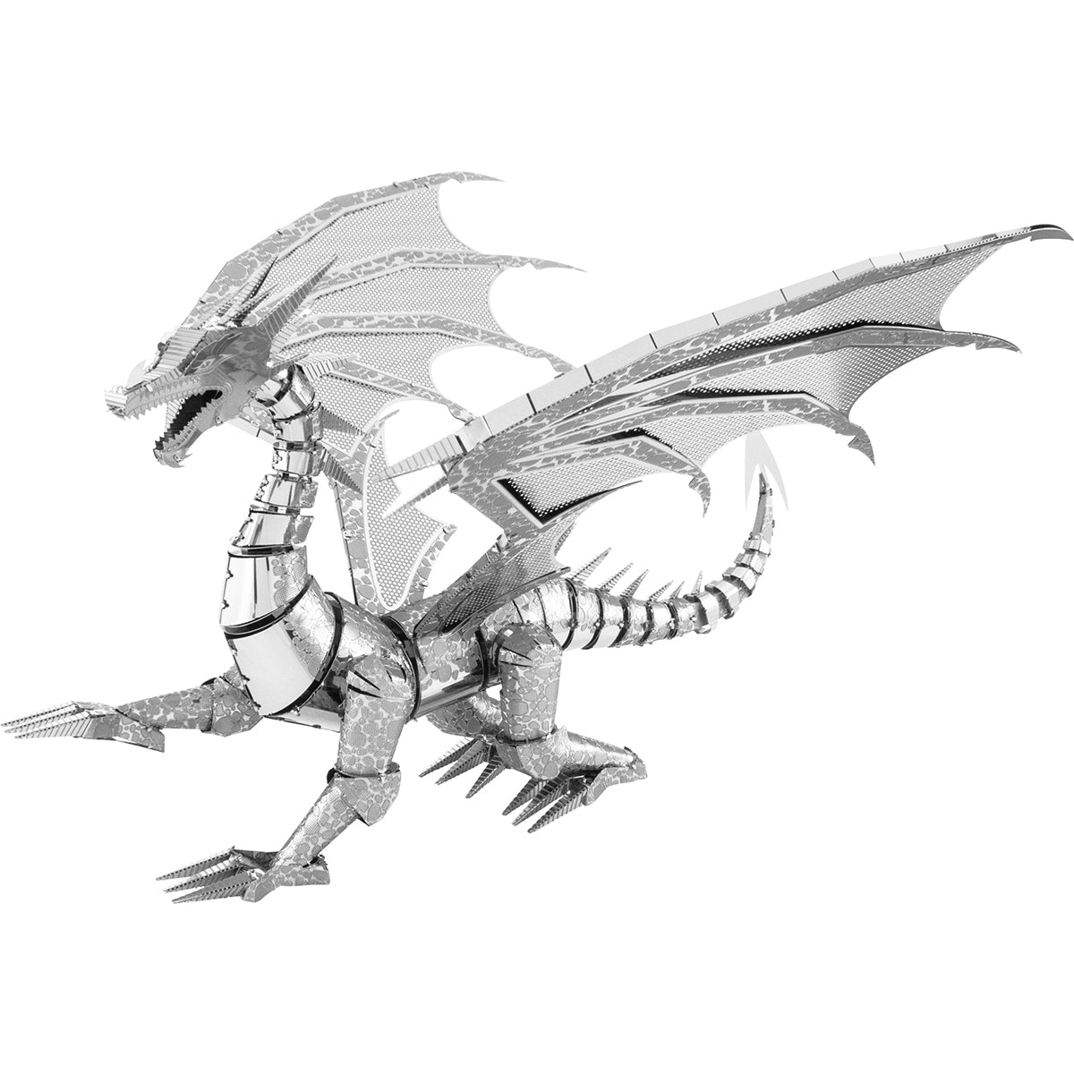 Metal Earth Iconx - Silver Dragon    