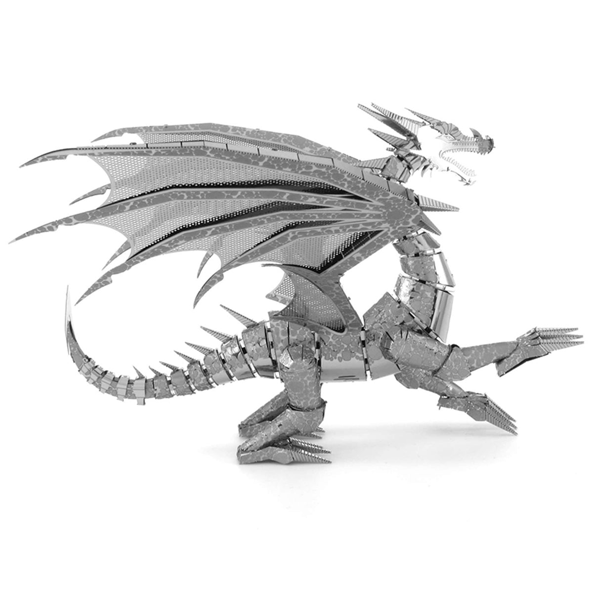 Metal Earth Iconx - Silver Dragon    