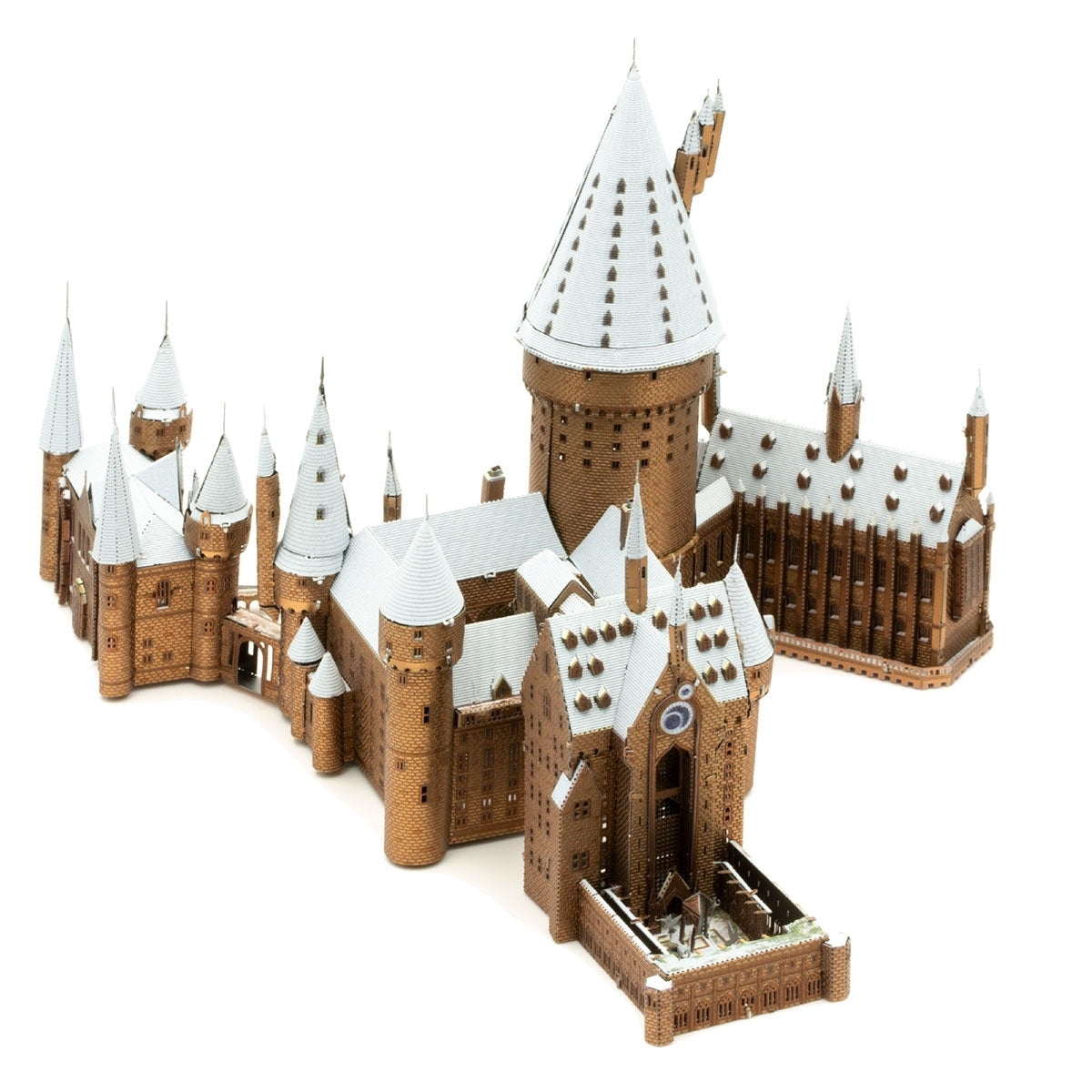 Metal Earth Iconx - Harry Potter Hogwarts In Snow    