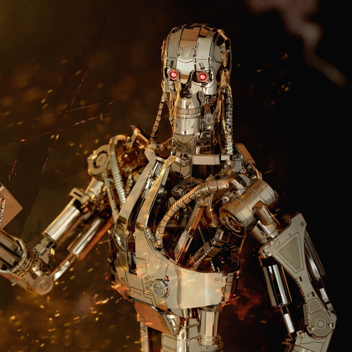 Metal Earth Iconx - The Terminator T-800 Endoskeleton    