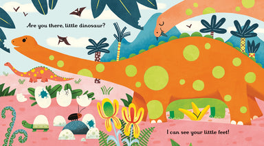 Are You There Little Dinosaur? - Little Peek Through Book    