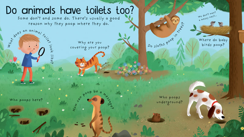 Where Does Poop Go? - Lift The Flap First Questions and Answers    