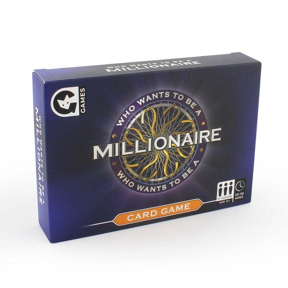 Who Wants To Be A Millionaire Card Game    