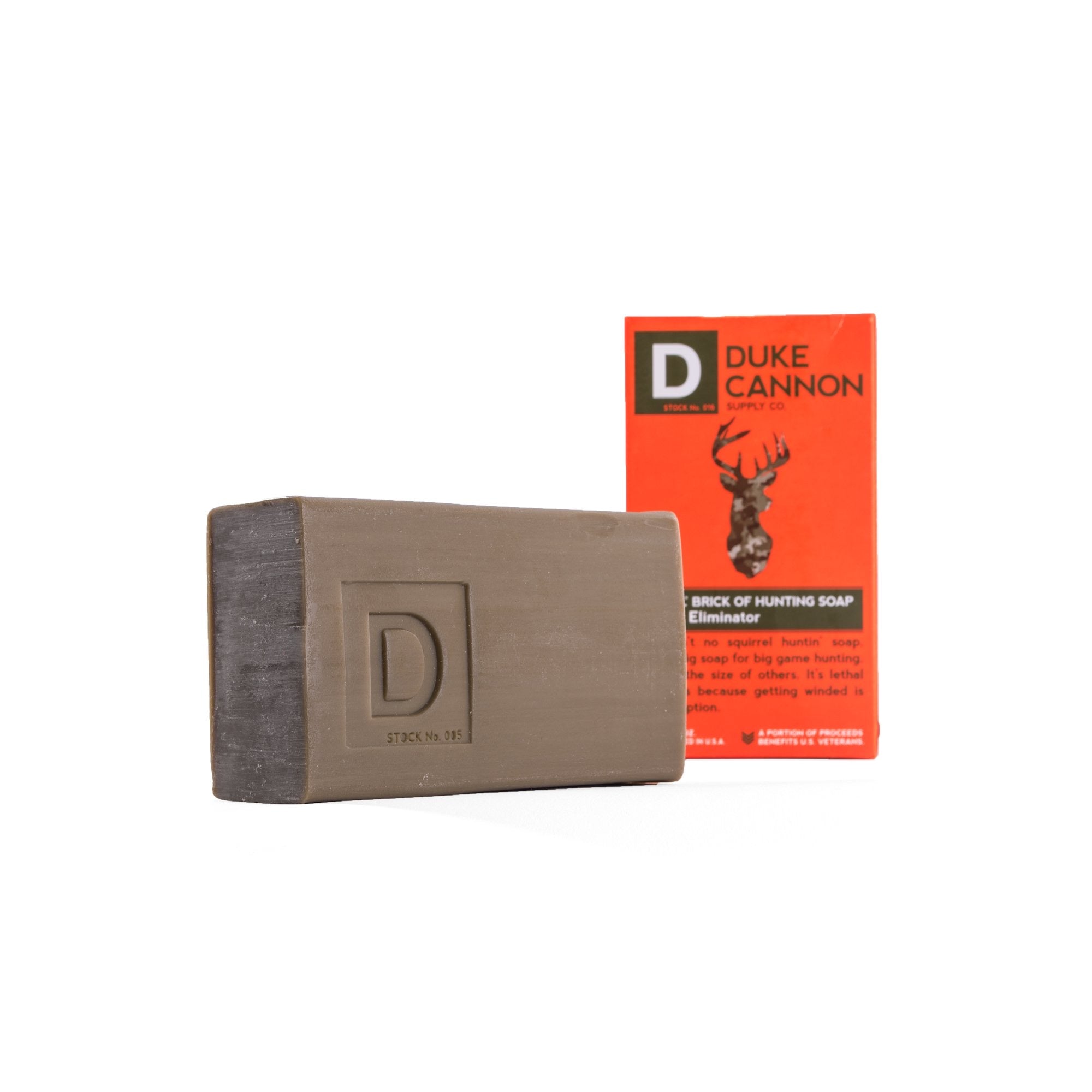 Duke Cannon Big Ol' Brick of Hunting Soap - Scent Eliminator    