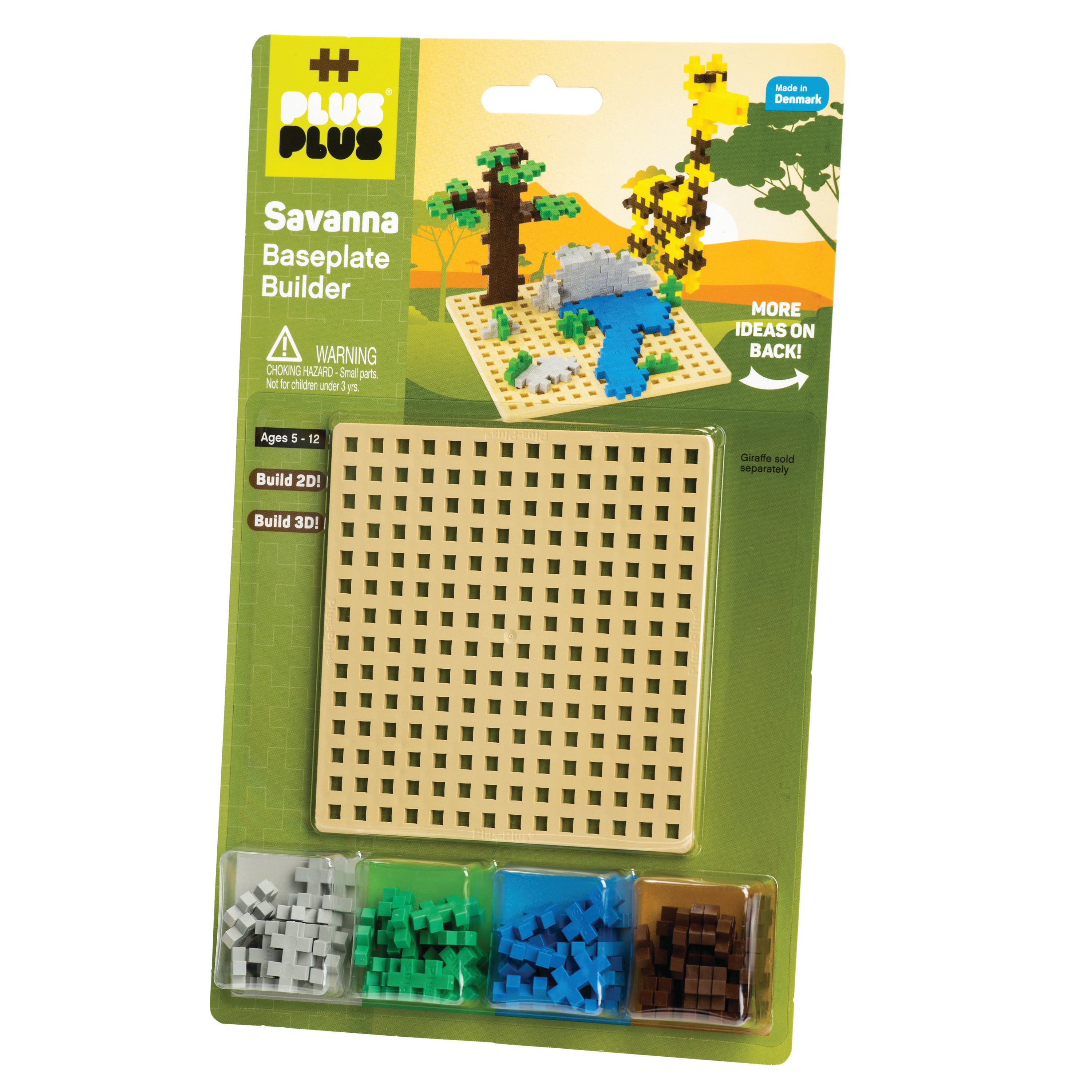 Plus Plus Baseplate Builder Savanna    