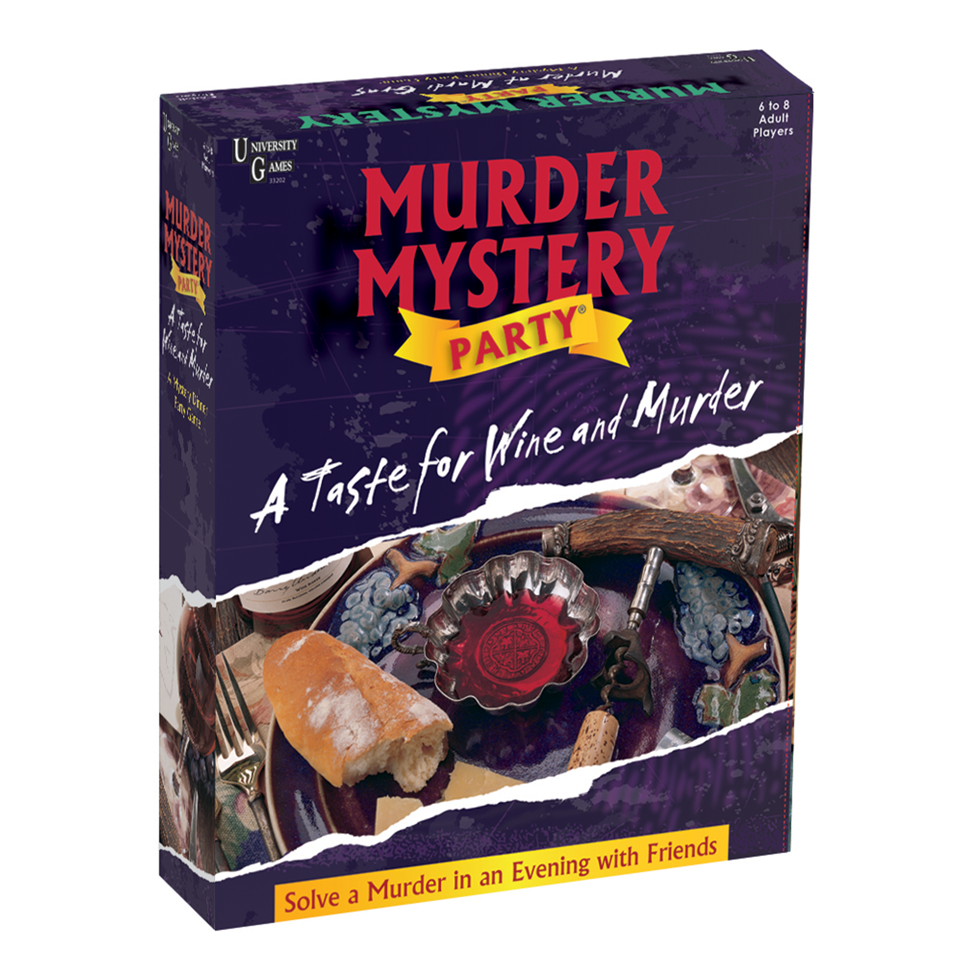 Murder Mystery Party Game - A Taste For Wine and Murder    