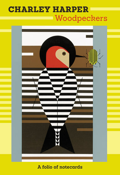 Charley Harper Woodpeckers Assorted Notecard Folio    