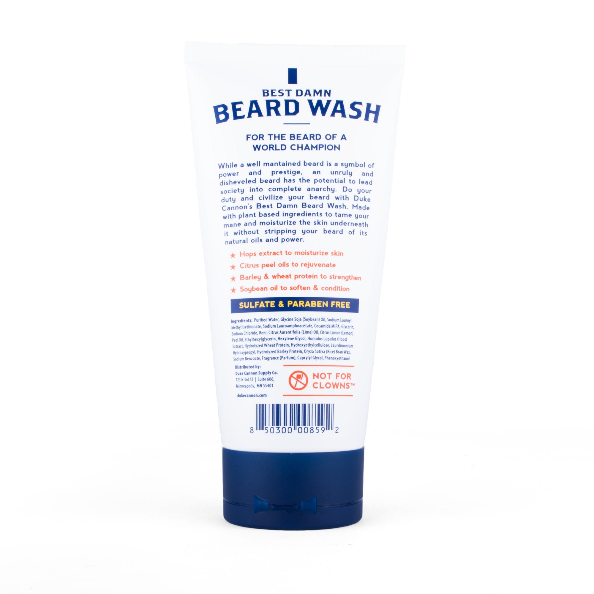 Duke Cannon Best Damn Beard Wash    