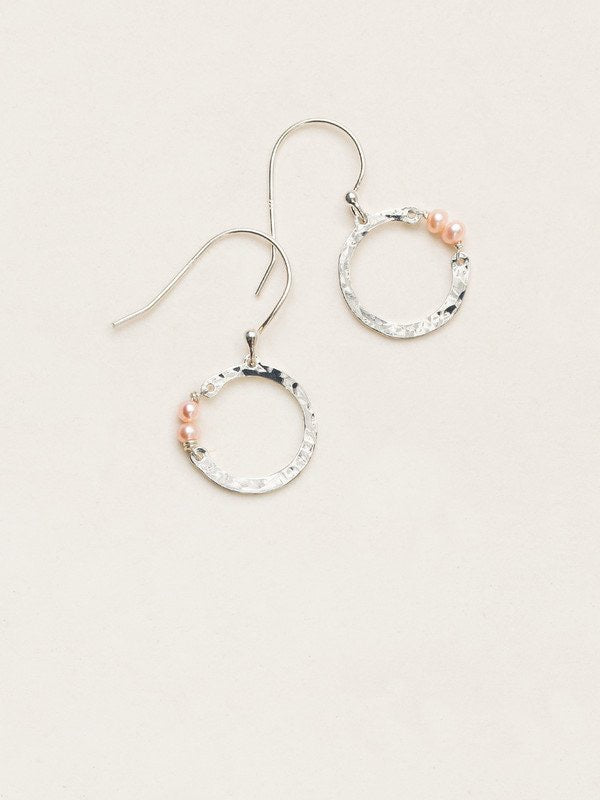 Holly Yashi Phoebe Petite Hoop Earrings - Silver    