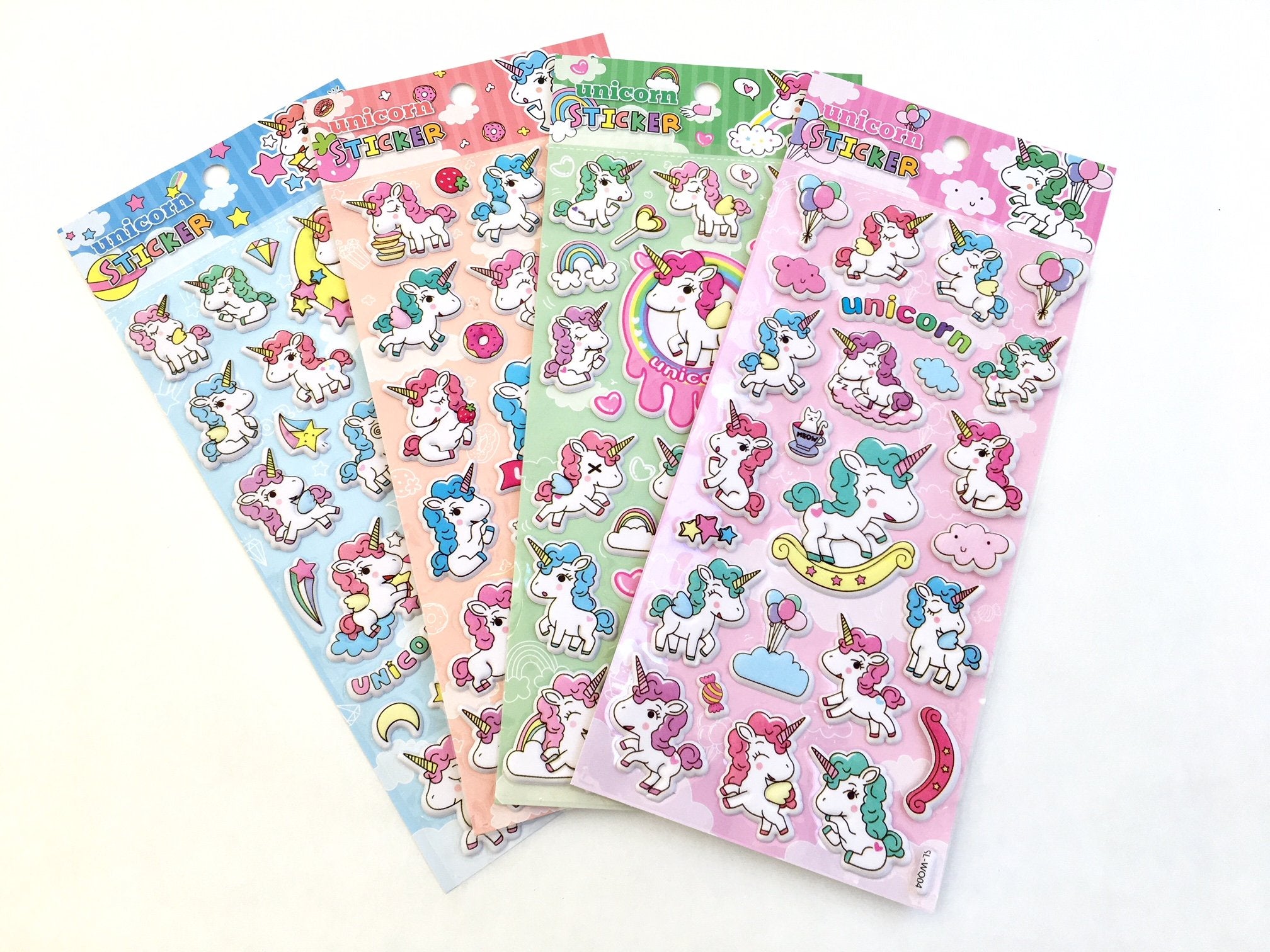 Puffy Unicorns - Nekoni Stickers    